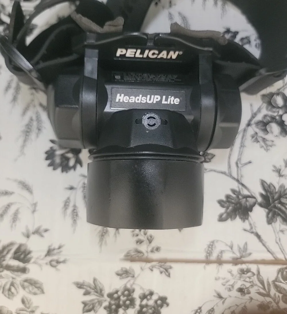 Pelican Head Up Lite Black Headlamp with Adjustable Strap